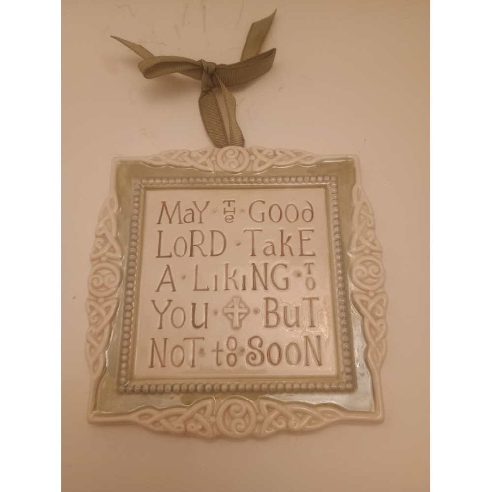 Grasslands Roads Hanging Inspiration Tile/Trivet